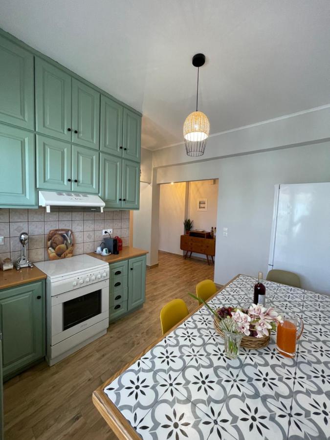 Cosy Apartment With Sea View Close To The Beach Nikiana Buitenkant foto