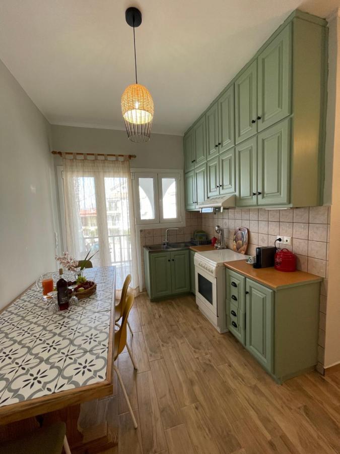 Cosy Apartment With Sea View Close To The Beach Nikiana Buitenkant foto