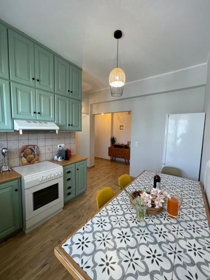 Cosy Apartment With Sea View Close To The Beach Nikiana Buitenkant foto